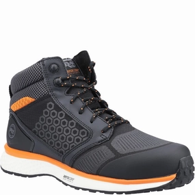 Timberland Pro Reaxion Mid Composite Safety Boot Basketball Shoes, Running Shoes