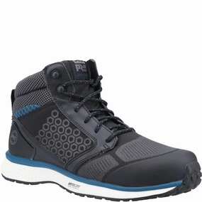 Timberland Pro Reaxion Mid Composite Safety Boot Basketball Shoes, Running Shoes