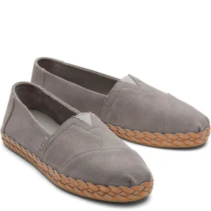 TOMS Alpargata Leather Wrap Shoe Lightweight Running Shoes,Slip On Athletic Shoes,Breathable Workout Shoes