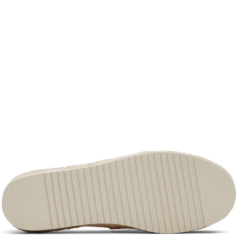 TOMS Alpargata Platform Rope Shoes Women's Sneakers Casual Walking Shoes