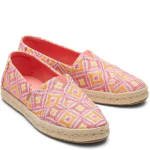 TOMS Alpargata Rope 2.0 Shoe Lightweight Running Shoes,Slip On Athletic Shoes,Breathable Workout Shoes