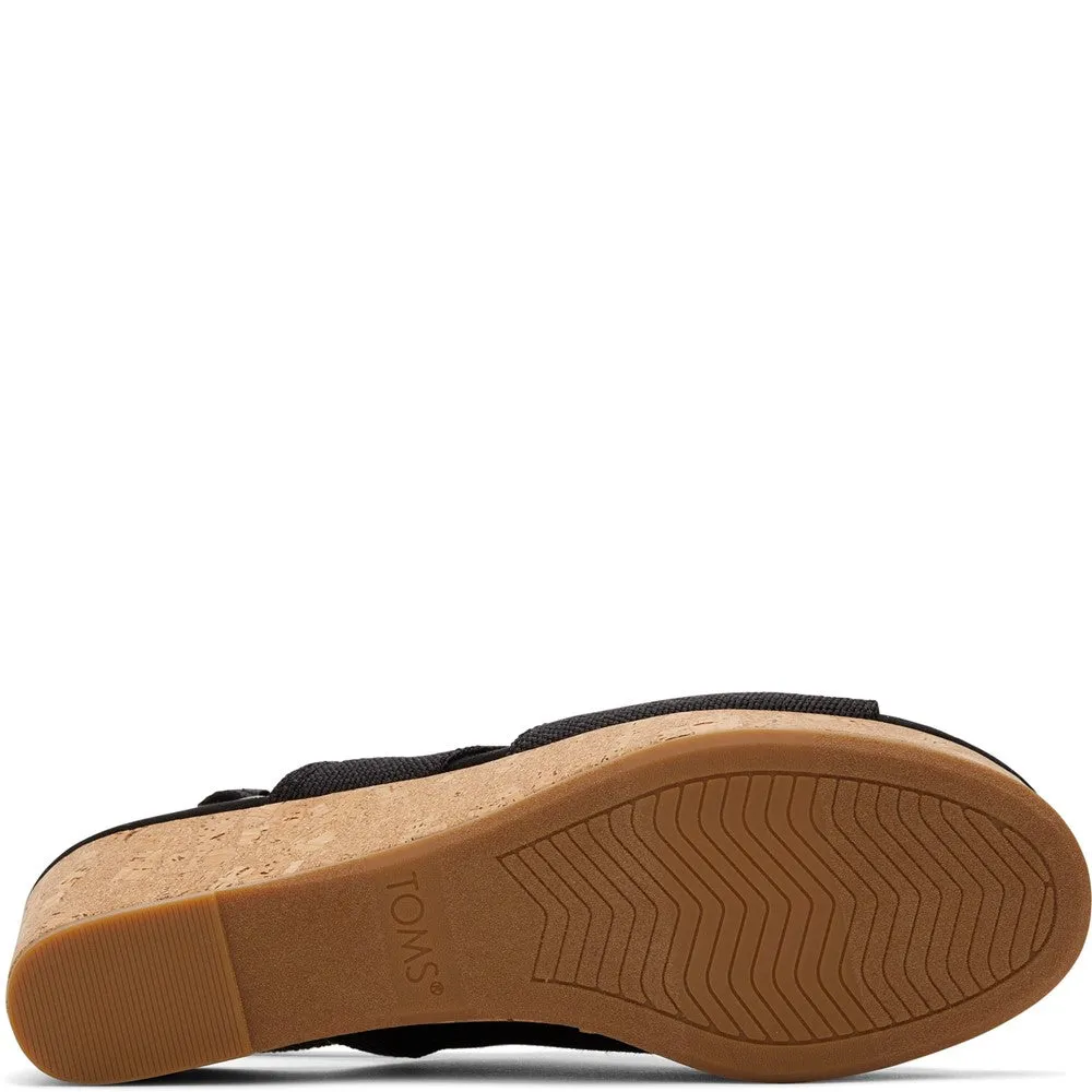 TOMS Claudine Wedge Women's Sneakers Casual Walking Shoes