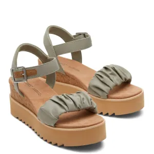 TOMS Diana Wedge Lightweight Running Shoes,Slip On Athletic Shoes,Breathable Workout Shoes
