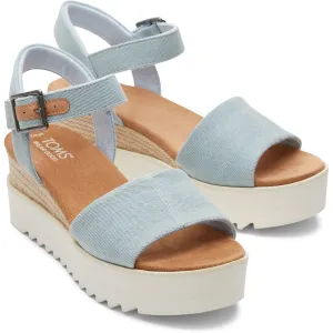 TOMS Diana Wedge Lightweight Running Shoes,Slip On Athletic Shoes,Breathable Workout Shoes