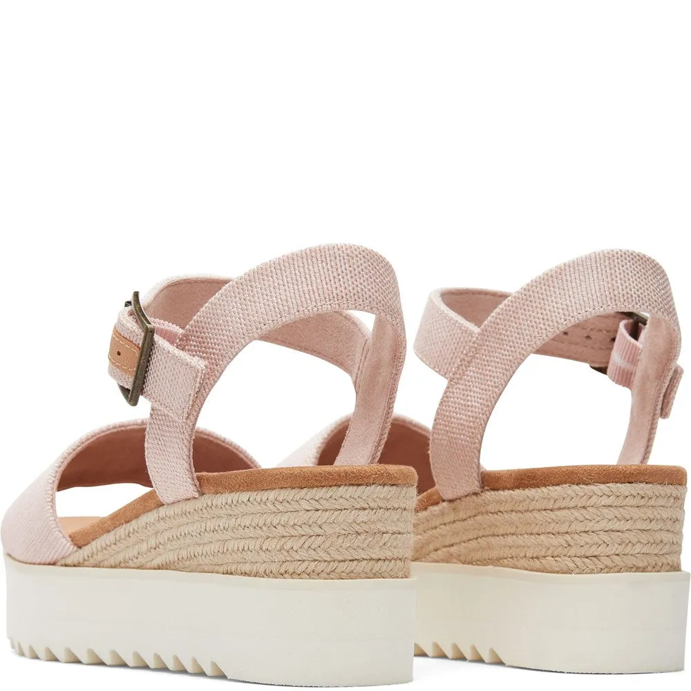 TOMS Diana Wedge Women's Sneakers Casual Walking Shoes