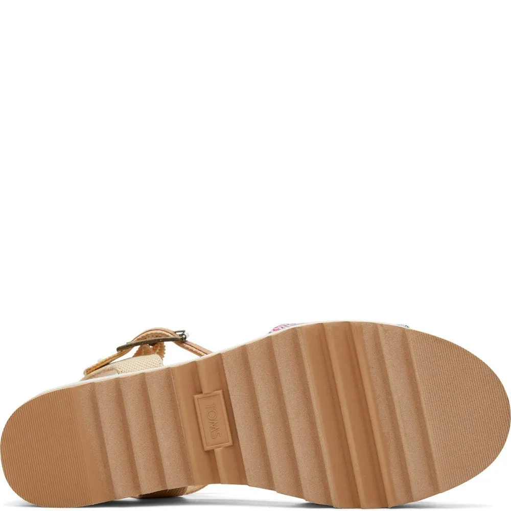 TOMS Diana Wedge Women's Sneakers Casual Walking Shoes