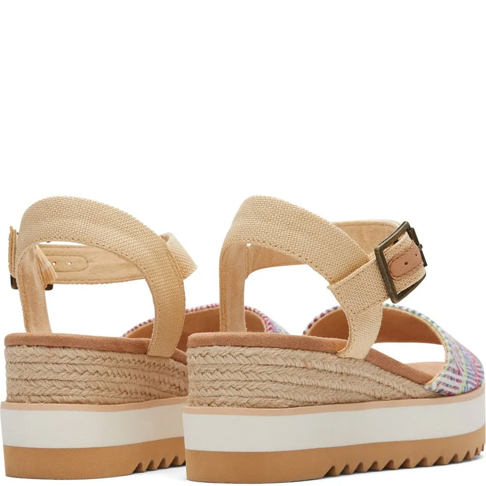 TOMS Diana Wedge Women's Sneakers Casual Walking Shoes