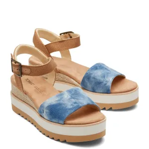 TOMS Diana Wedge Lightweight Running Shoes,Slip On Athletic Shoes,Breathable Workout Shoes