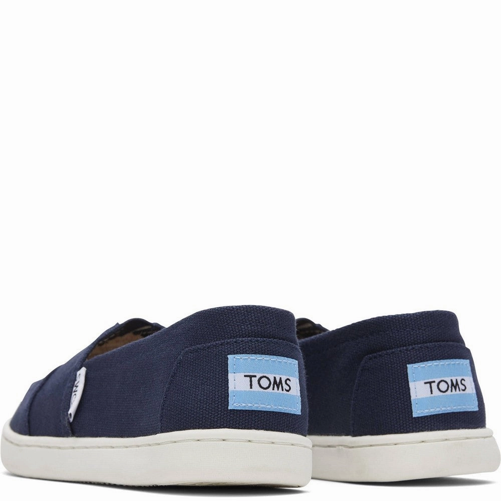 TOMS Alpargata Canvas Shoe Boys SneakersBoys Running Shoes