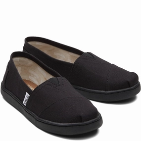 TOMS Alpargata Canvas Shoe Kids Tennis Shoes,Toddler Athletic Shoes,Youth Casual Shoes