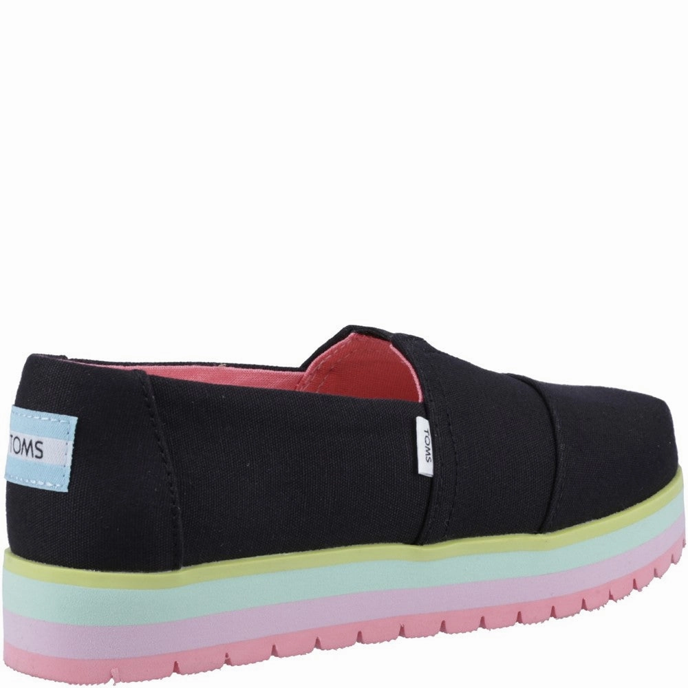 TOMS Alpargata Platform Shoe Girls Sneakers Girls Running Shoes
