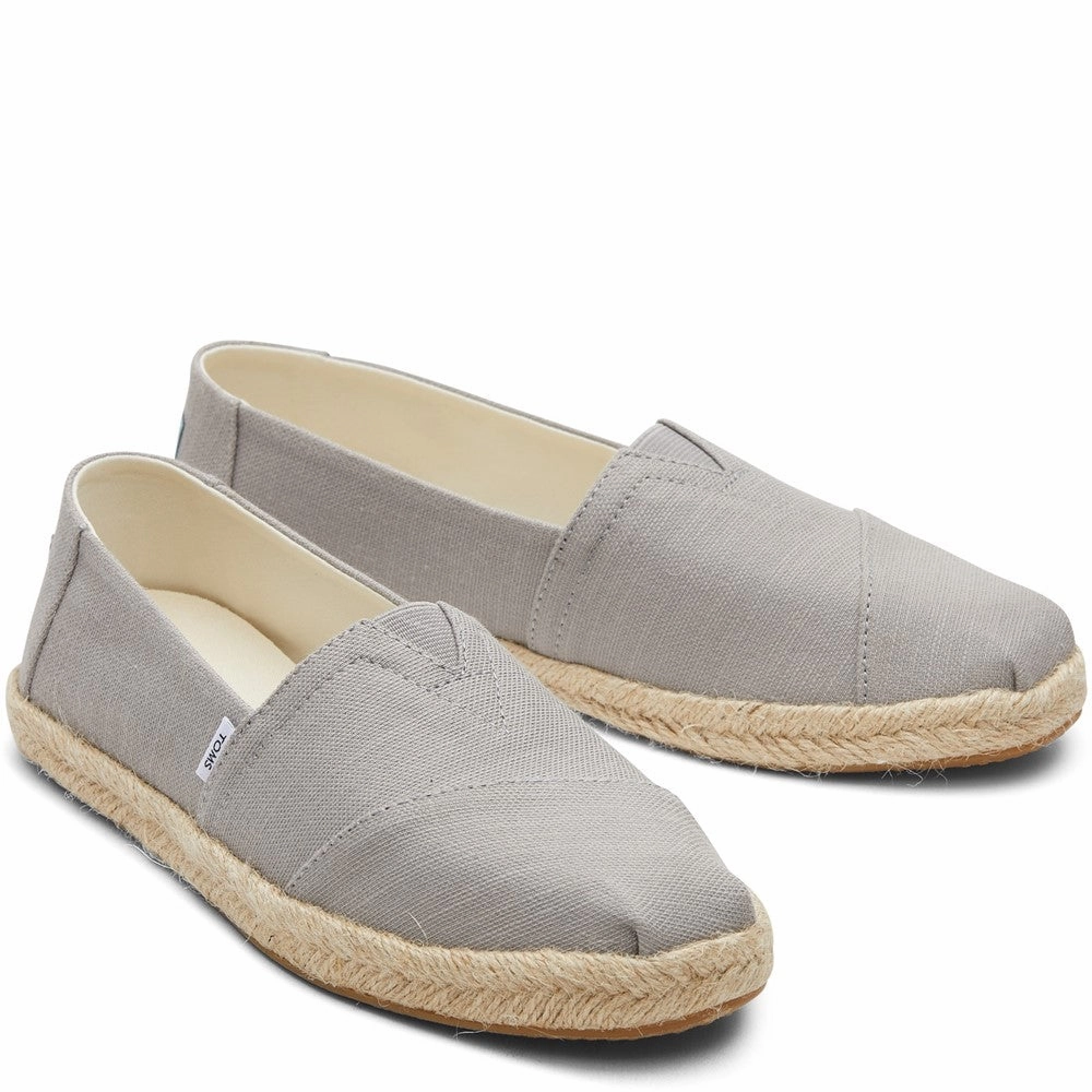 TOMS Alpargata Rope Shoe Lightweight Running Shoes,Slip On Athletic Shoes,Breathable Workout Shoes