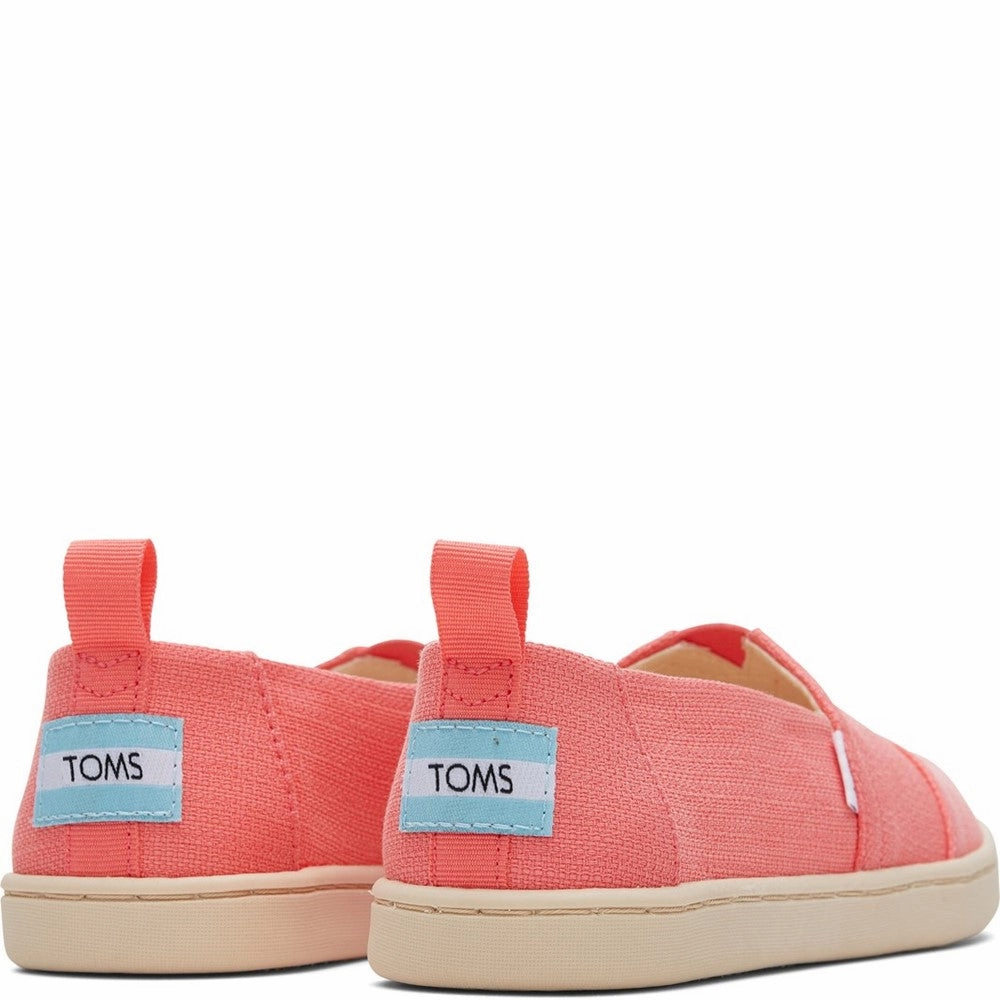 TOMS Alpargata Shoes Girls Sneakers Girls Running Shoes