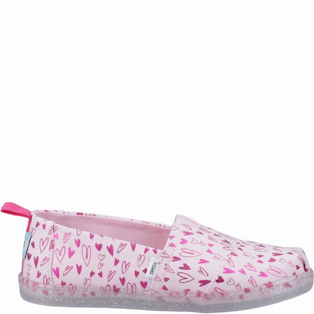 TOMS Alpargata Shoes Girls Sneakers Girls Running Shoes