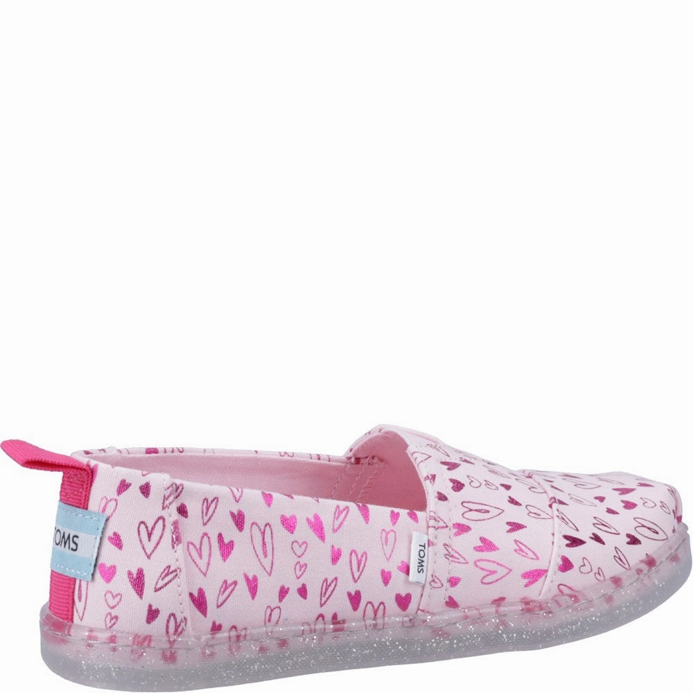 TOMS Alpargata Shoes Girls Sneakers Girls Running Shoes
