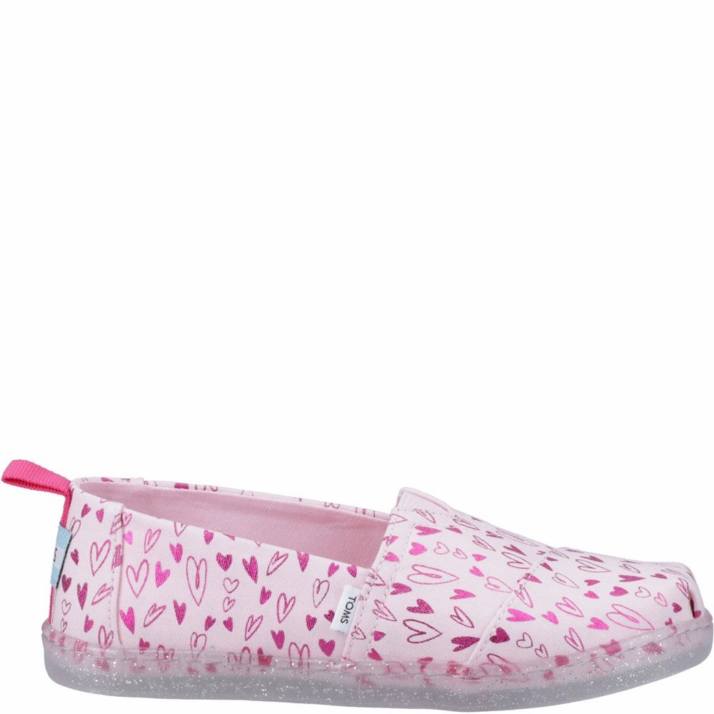 TOMS Alpargata Shoes Girls Sneakers Girls Running Shoes