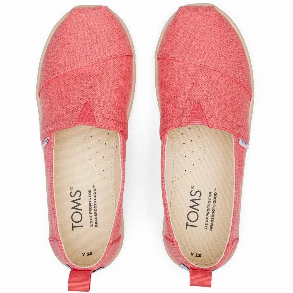 TOMS Alpargata Shoes Girls Sneakers Girls Running Shoes