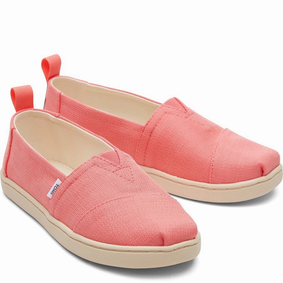 TOMS Alpargata Shoes Kids Tennis Shoes,Toddler Athletic Shoes,Youth Casual Shoes