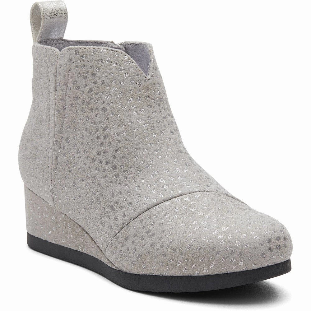 TOMS Clare Bootie Kids Tennis Shoes,Toddler Athletic Shoes,Youth Casual Shoes