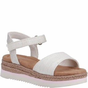 TOMS Diana Wedge Kids Tennis Shoes,Toddler Athletic Shoes,Youth Casual Shoes