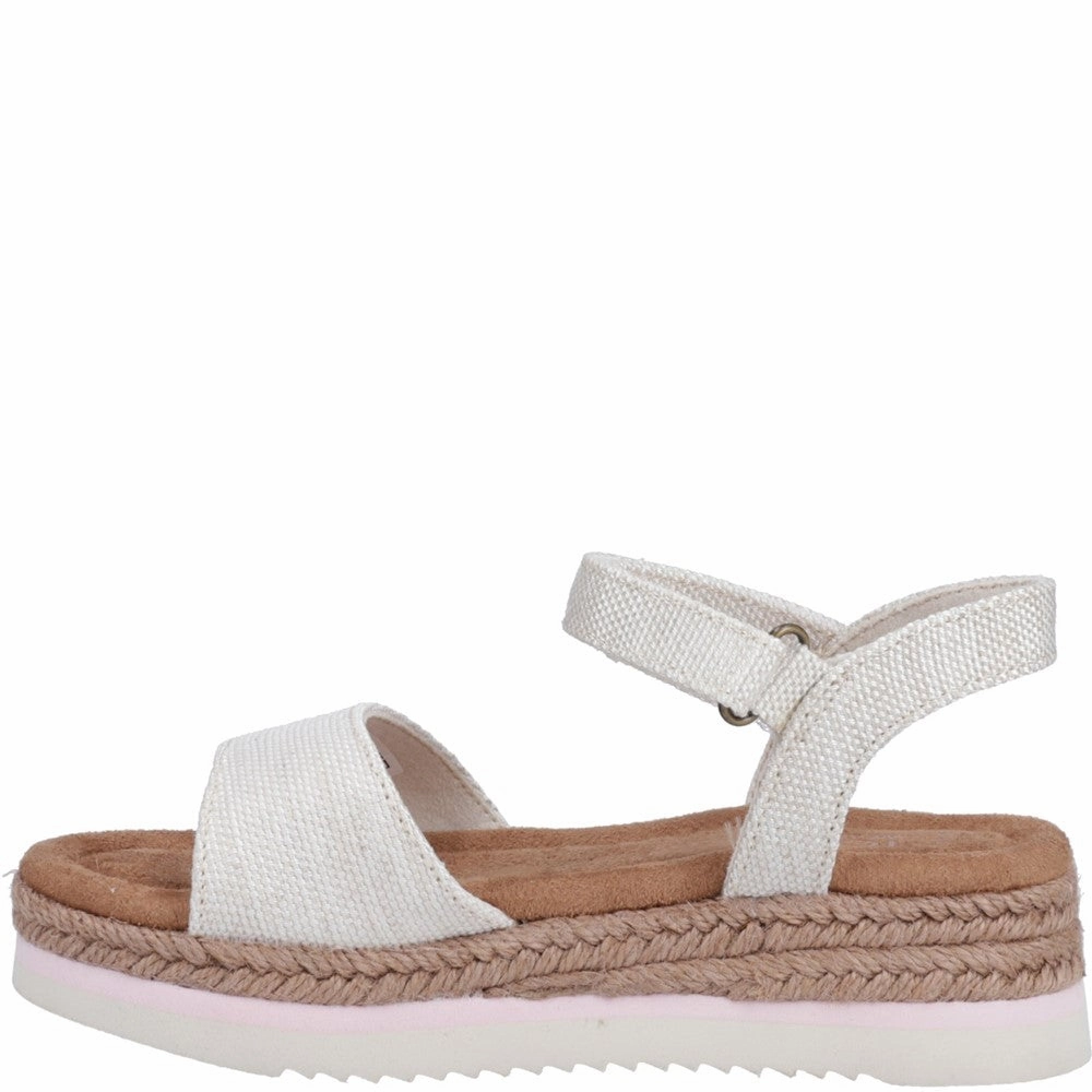 TOMS Diana Wedge Girls Sneakers Girls Running Shoes