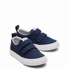 TOMS Fenix Double Strap Trainer Kids Tennis Shoes,Toddler Athletic Shoes,Youth Casual Shoes