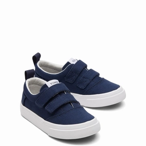 TOMS Fenix Double Strap Trainer Kids Tennis Shoes,Toddler Athletic Shoes,Youth Casual Shoes