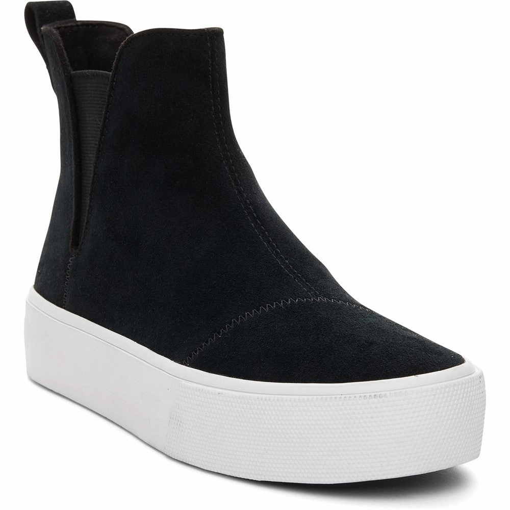 TOMS Fenix Platform Ankle Boot Lightweight Running Shoes,Slip On Athletic Shoes,Breathable Workout Shoes