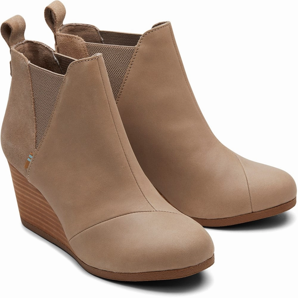 TOMS Kelsey Ankle Boots Lightweight Running Shoes,Slip On Athletic Shoes,Breathable Workout Shoes