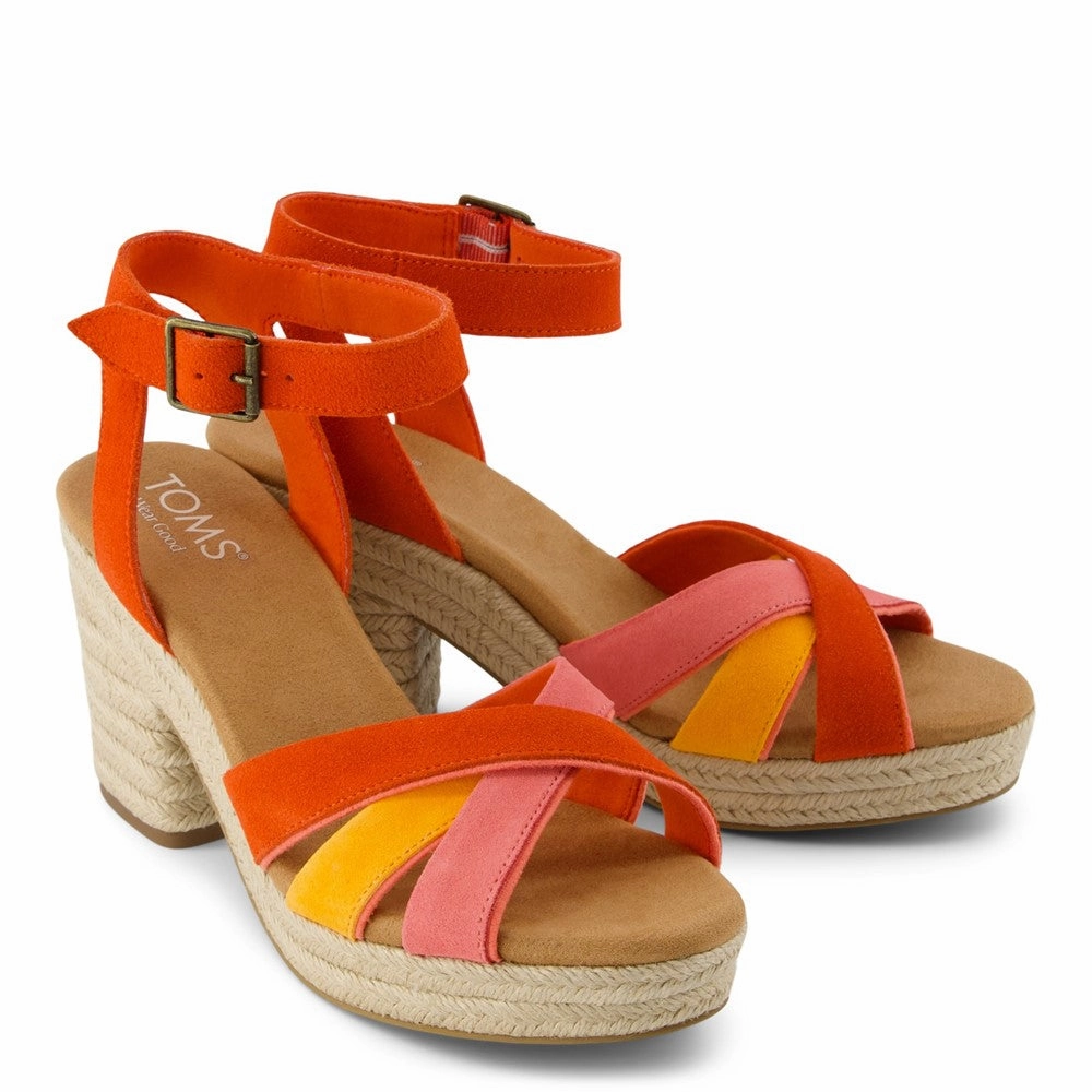TOMS Majorca Strappy Sandal Lightweight Running Shoes,Slip On Athletic Shoes,Breathable Workout Shoes