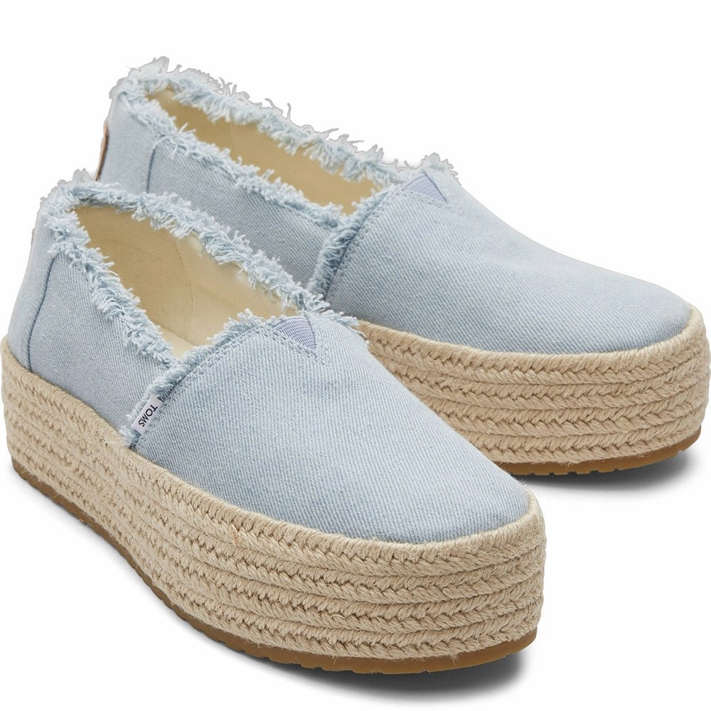 TOMS Valencia Espadrille Lightweight Running Shoes,Slip On Athletic Shoes,Breathable Workout Shoes