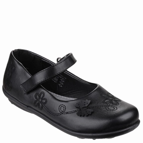 US Brass Primrose Touch Fastening Bar Infant School Shoes Kids Tennis Shoes,Toddler Athletic Shoes,Youth Casual Shoes
