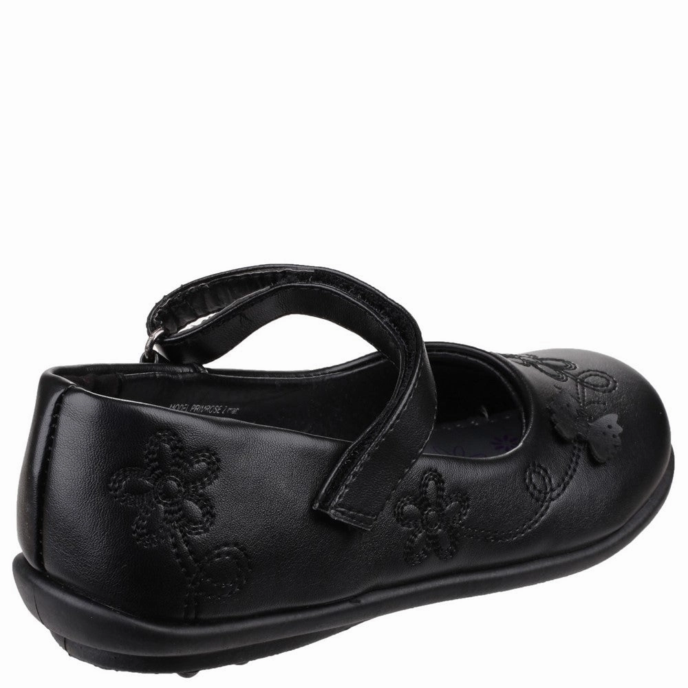 US Brass Primrose Touch Fastening Bar Infant School Shoes Girls Sneakers Girls Running Shoes