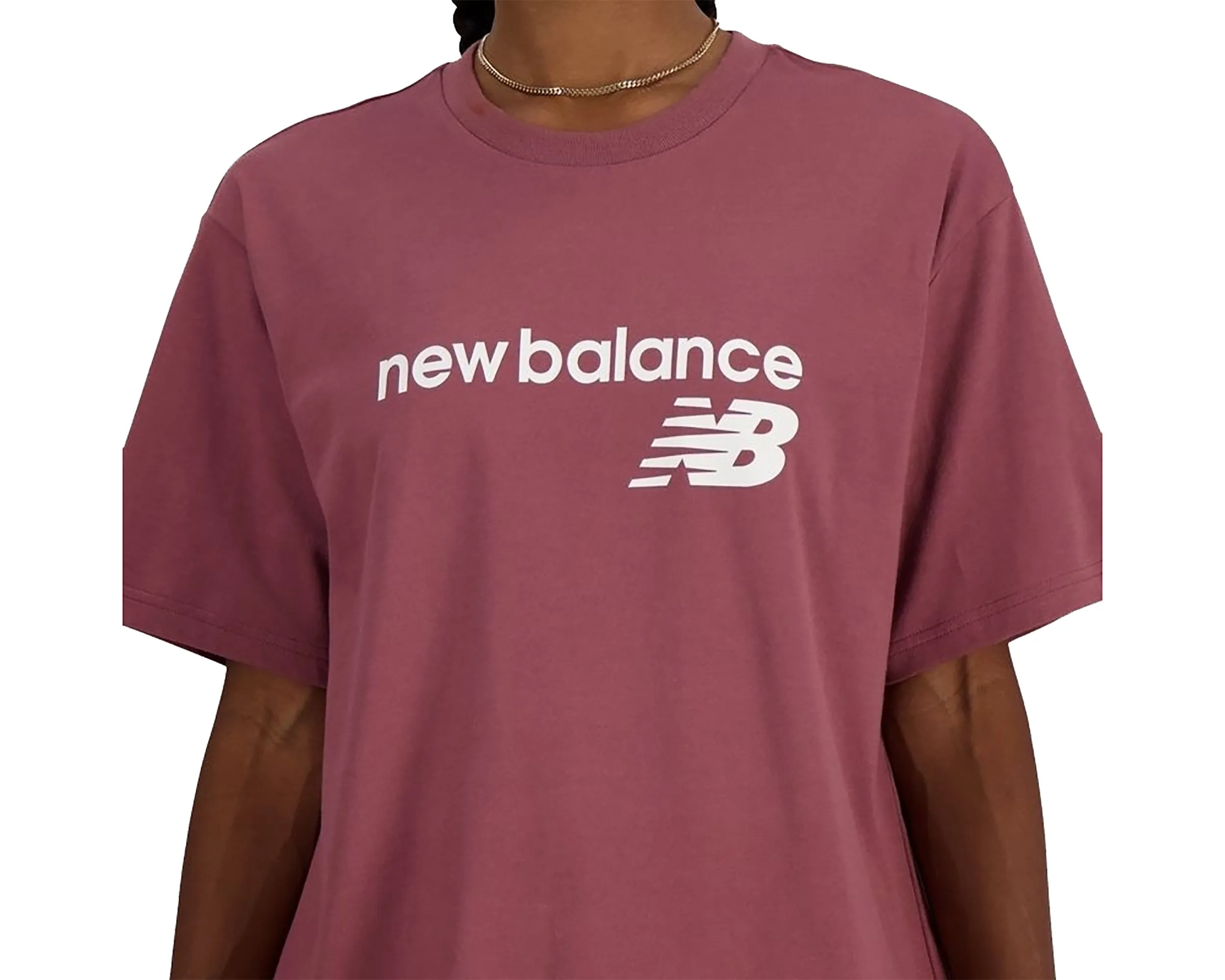 Womens NB Jersey Graph Relaxed Lifestyle T Shirt